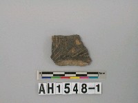 藏品(灰黑色夾砂陶片)的圖片